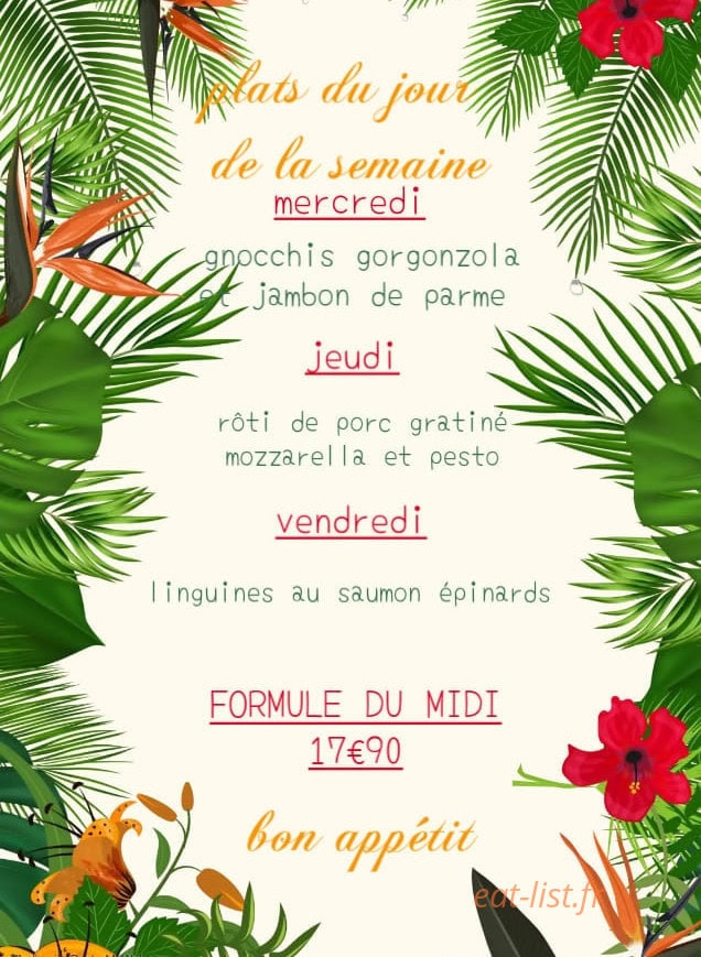 Au jardin du Port — carte page 1