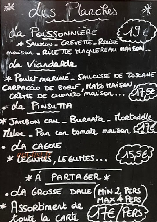 Bières Paul Jacques — carte page 1