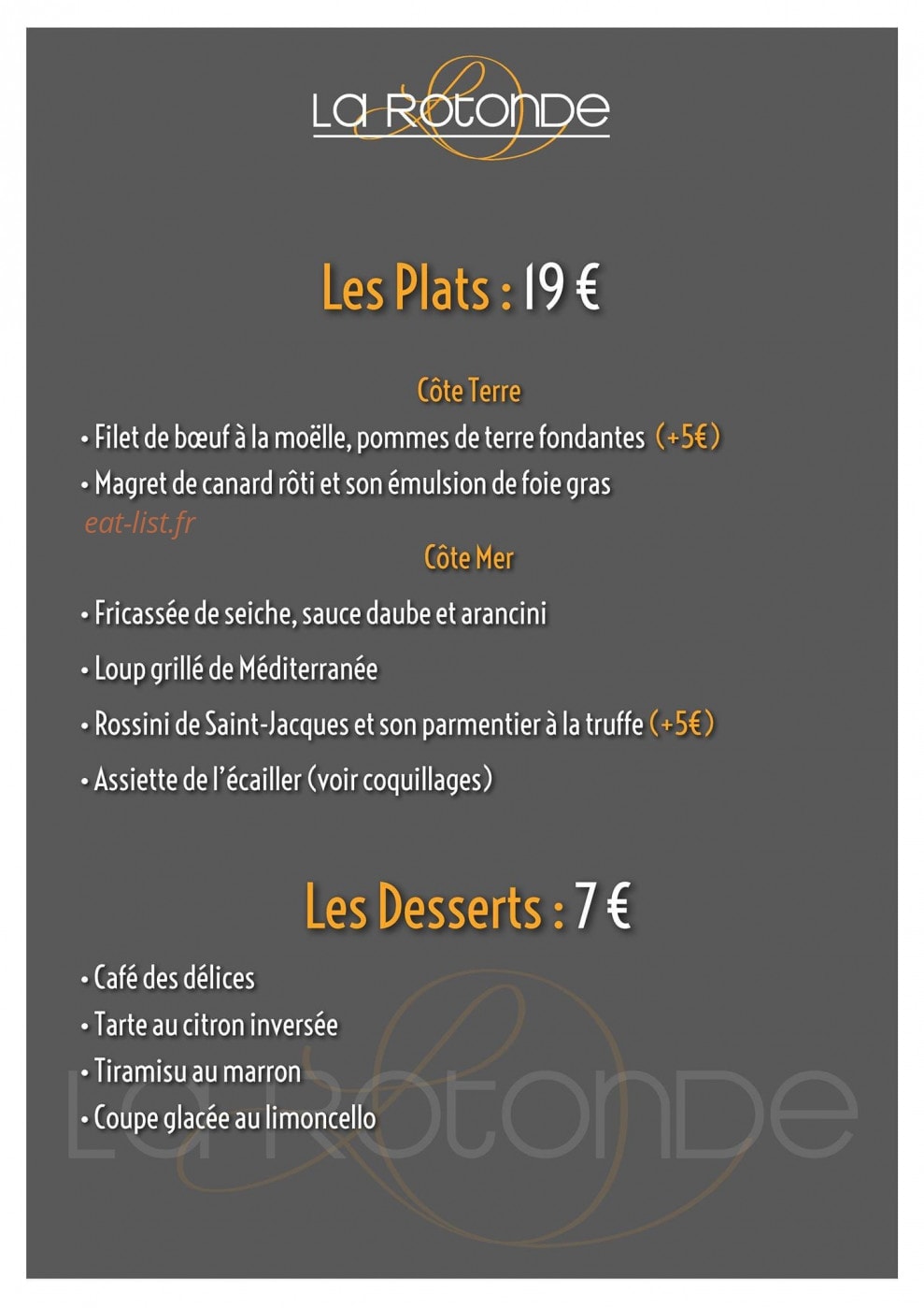 La Rotonde — carte page 3