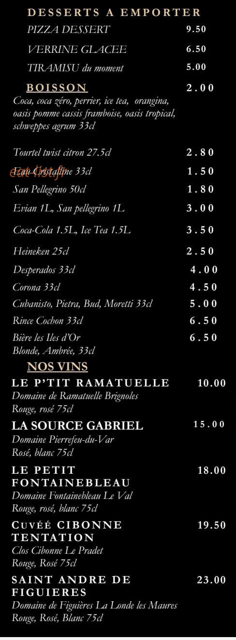 Le Petit Bew — carte page 5