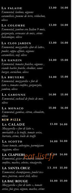 Le Petit Bew — carte page 4