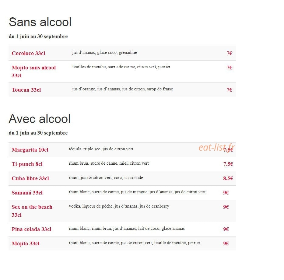 Le Samana — carte page 3