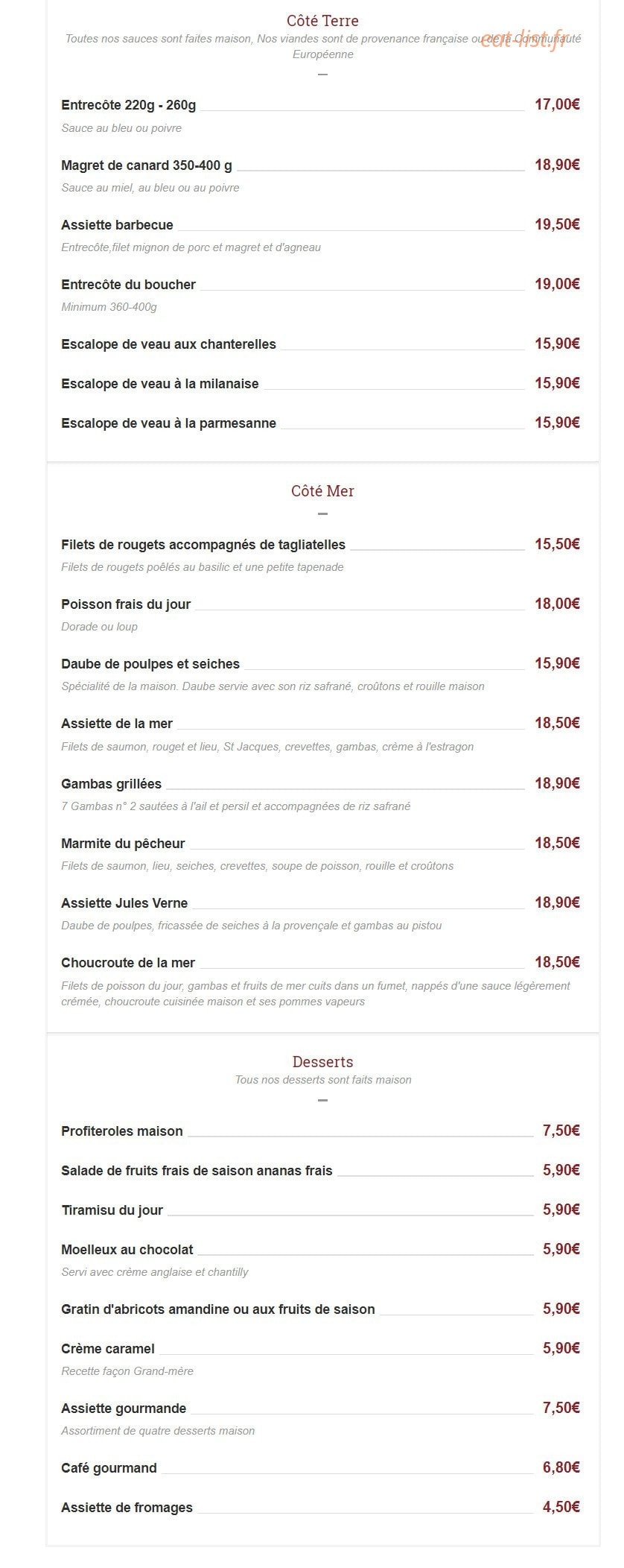 Plein Sud — carte page 3