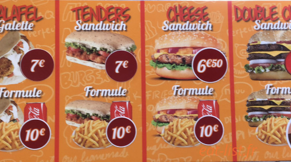 Star kebab — carte page 1