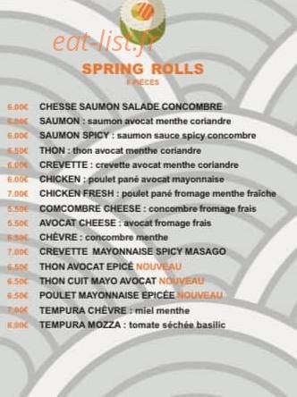 Sushi-ma — carte page 8