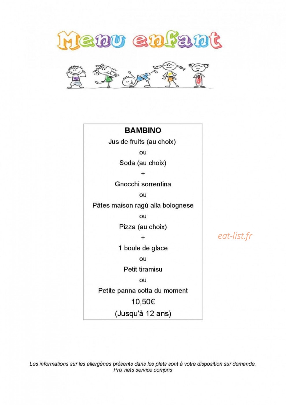 Bella Cucina — carte page 7