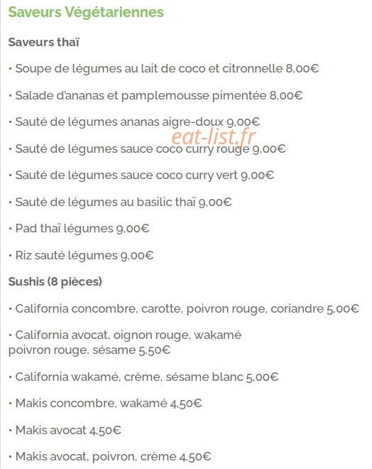 Bô a emporter — carte page 3