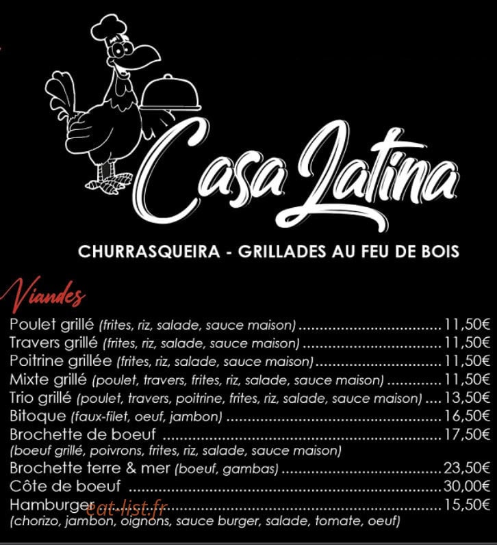Casa Latina — carte page 2