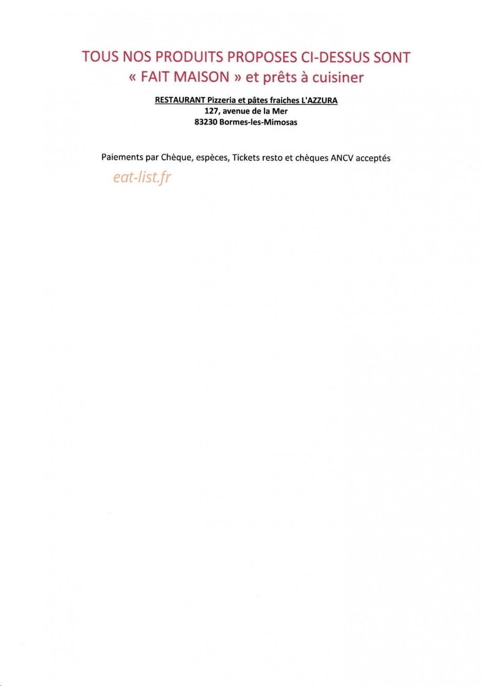 L'azzura — carte page 5