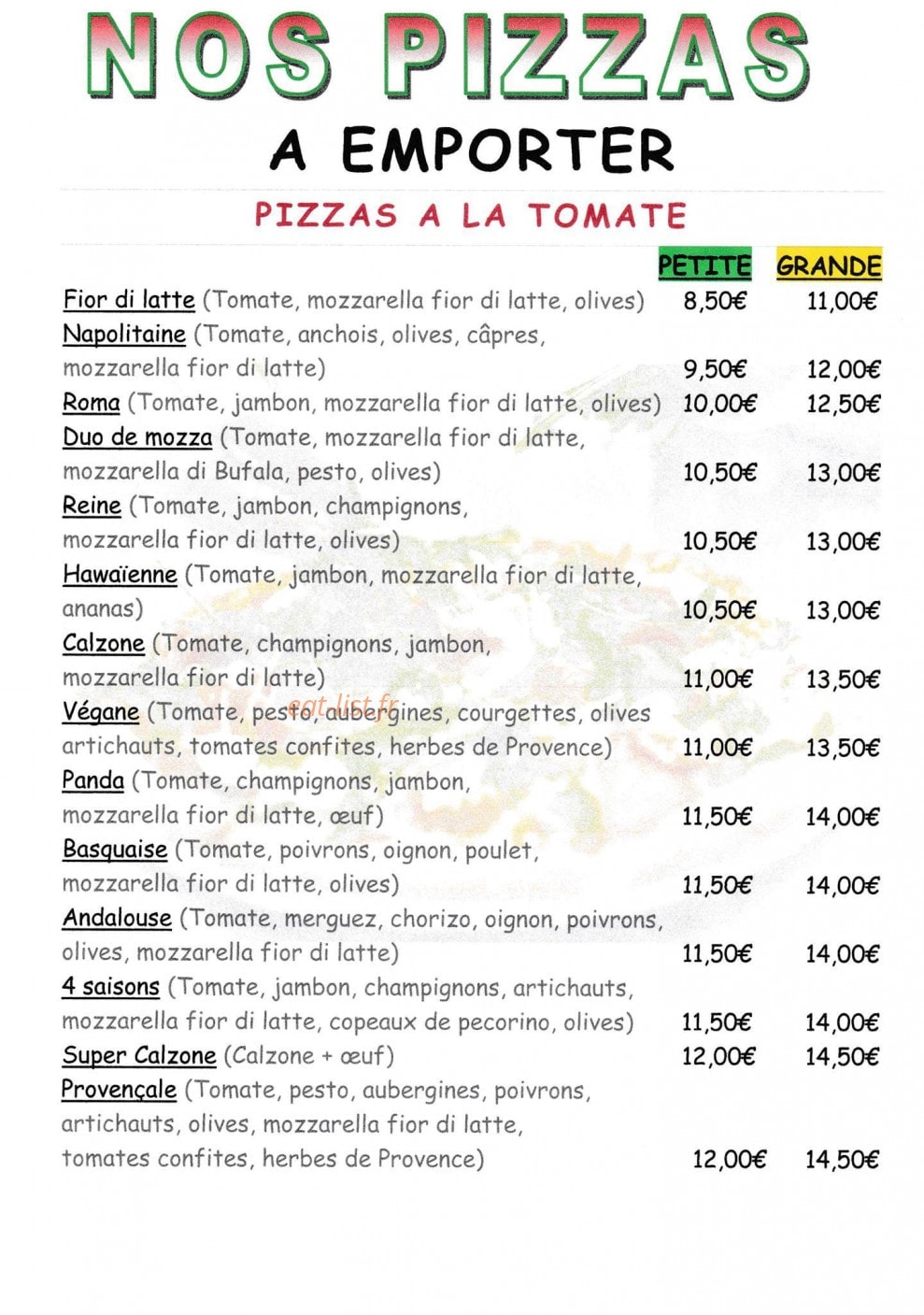 L'azzura — carte page 3
