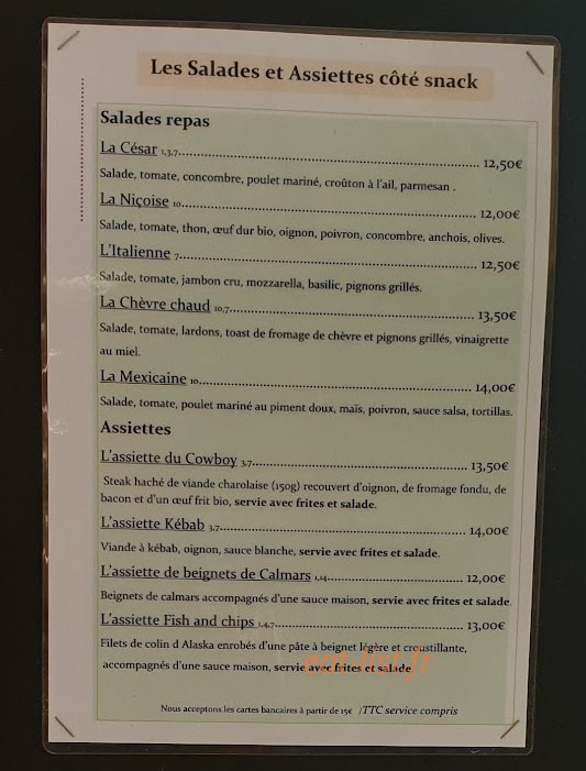 L'Hibiscus — carte page 2