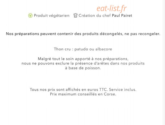 Le Marrakech — carte page 37