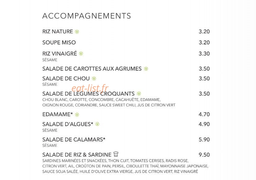 Le Marrakech — carte page 35