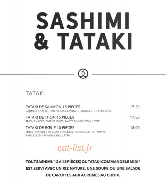 Le Marrakech — carte page 28