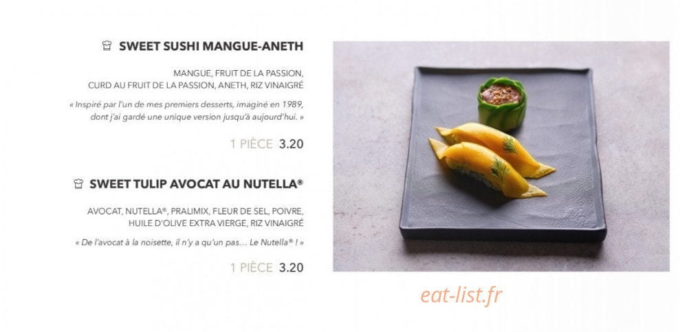 Le Marrakech — carte page 5