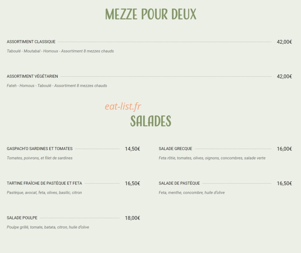 Bekaa — carte page 2