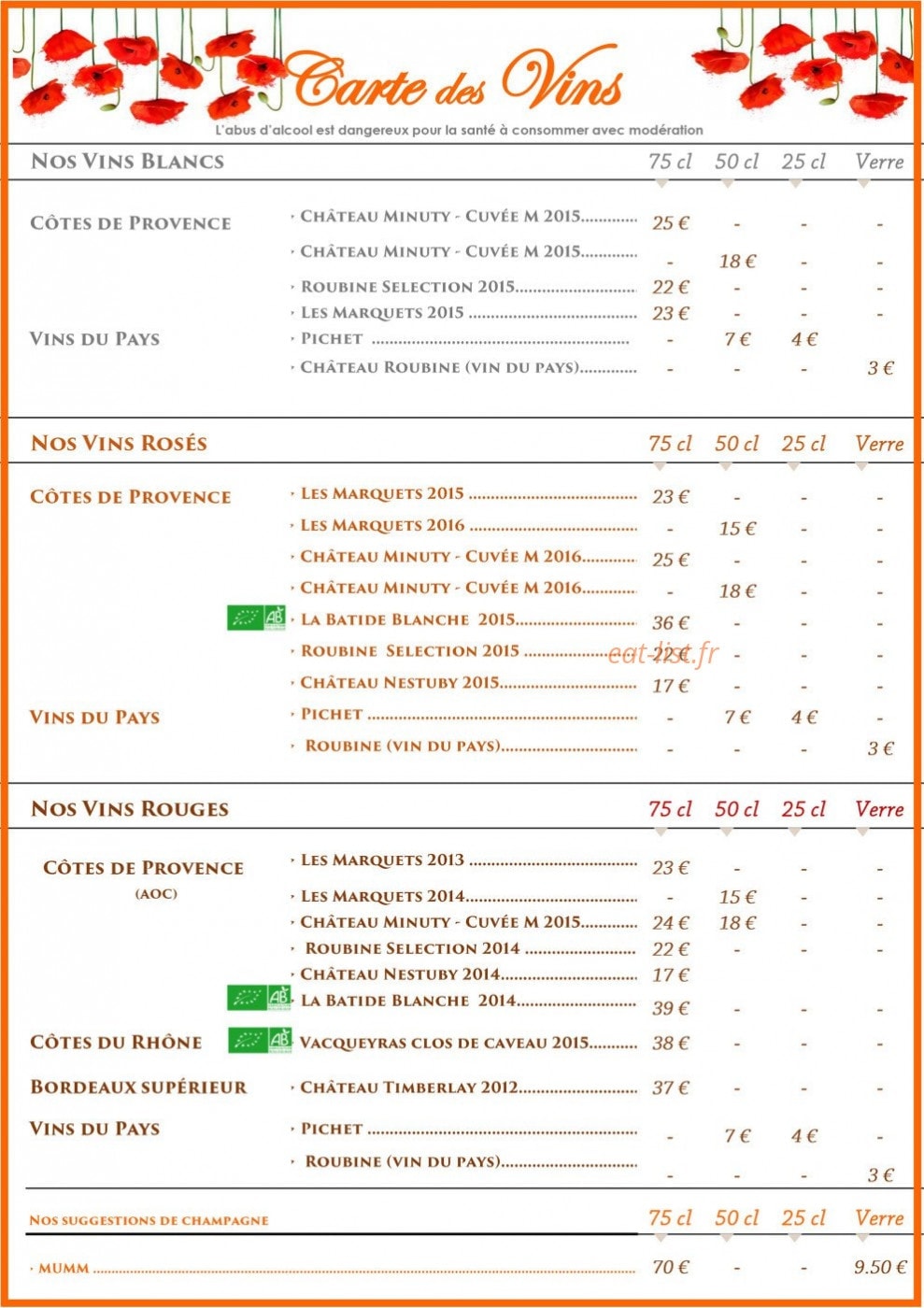 Casino de Cavalaire — carte page 6