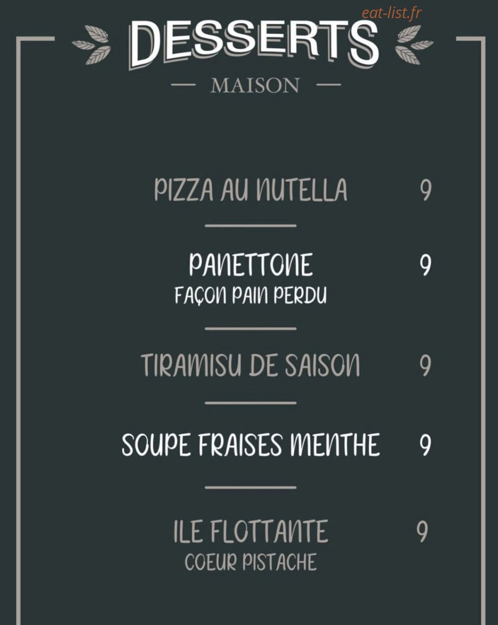 Chez Toto — carte page 4