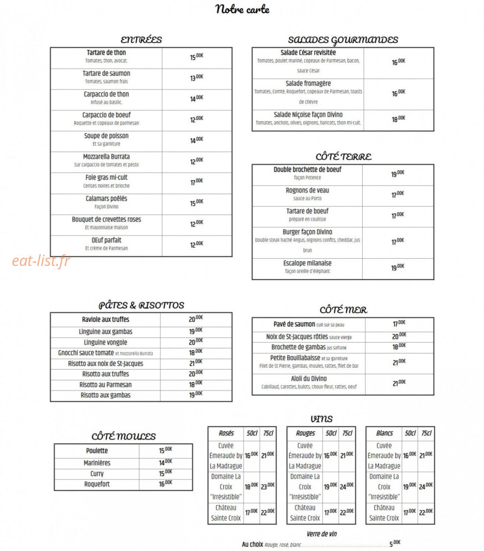 Il Divino — carte page 1
