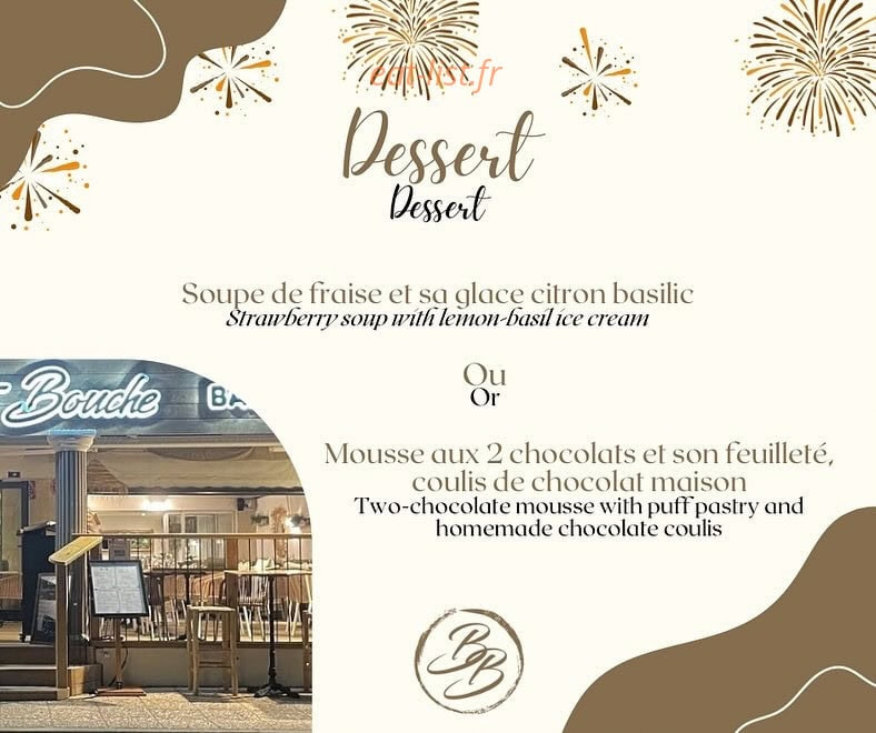 Le Bistrot Bouche — carte page 3
