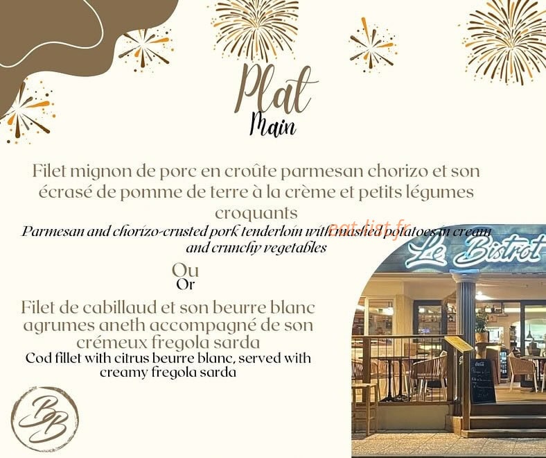 Le Bistrot Bouche — carte page 2