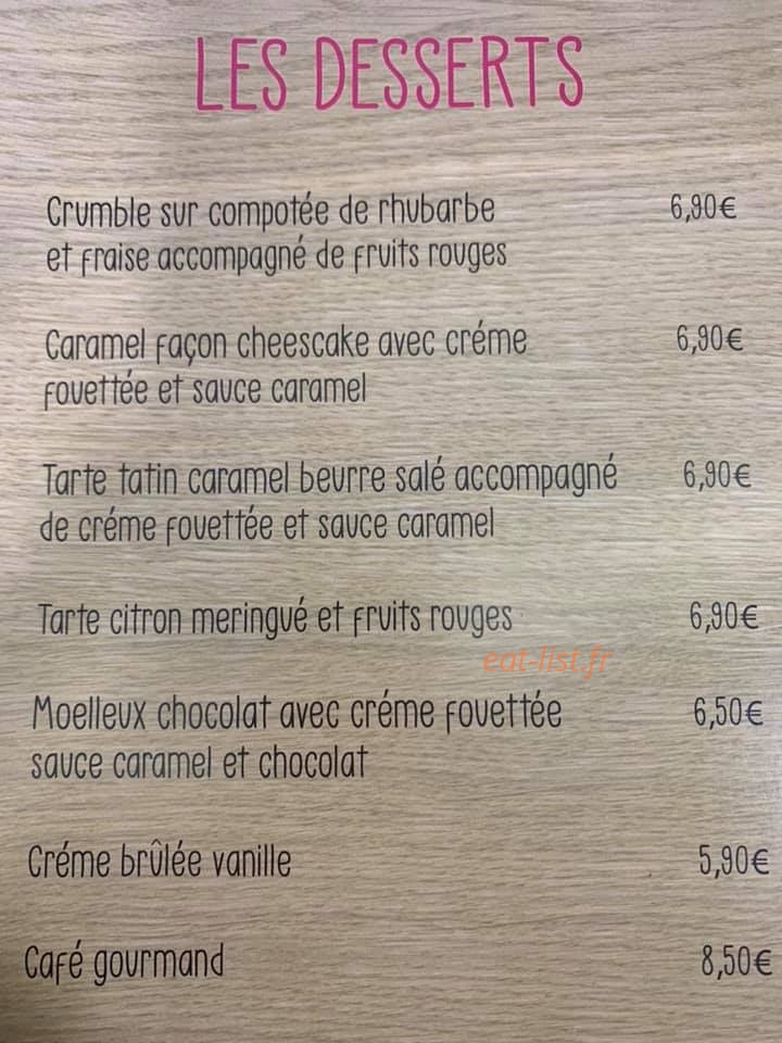 Le Grill — carte page 3
