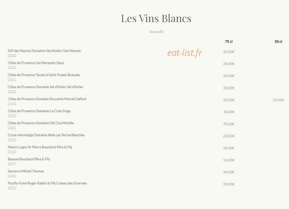 Les Oliviers — carte page 3