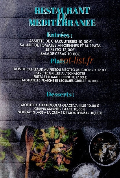 Au Med' — carte page 2