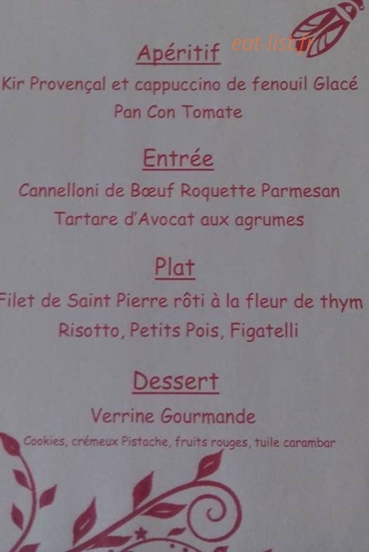 La Cigale — carte page 1