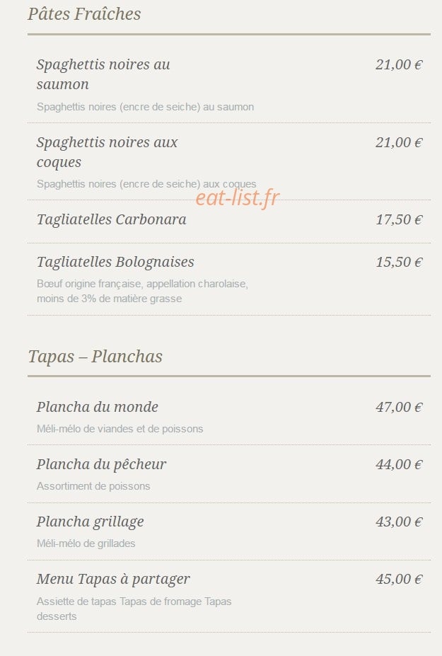 La Voile Plage — carte page 4