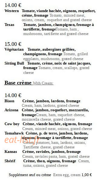 Le Cheyenne — carte page 4