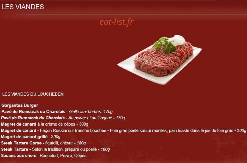 Le gargantua — carte page 1
