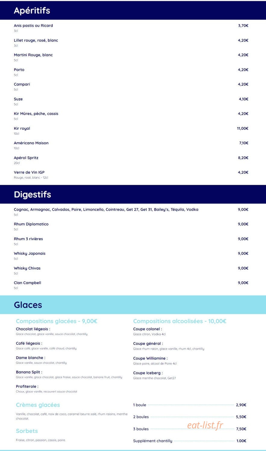 Le Lagon — carte page 5