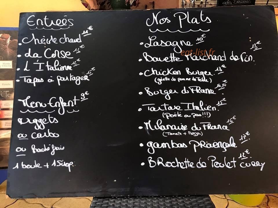 Le France — carte page 1