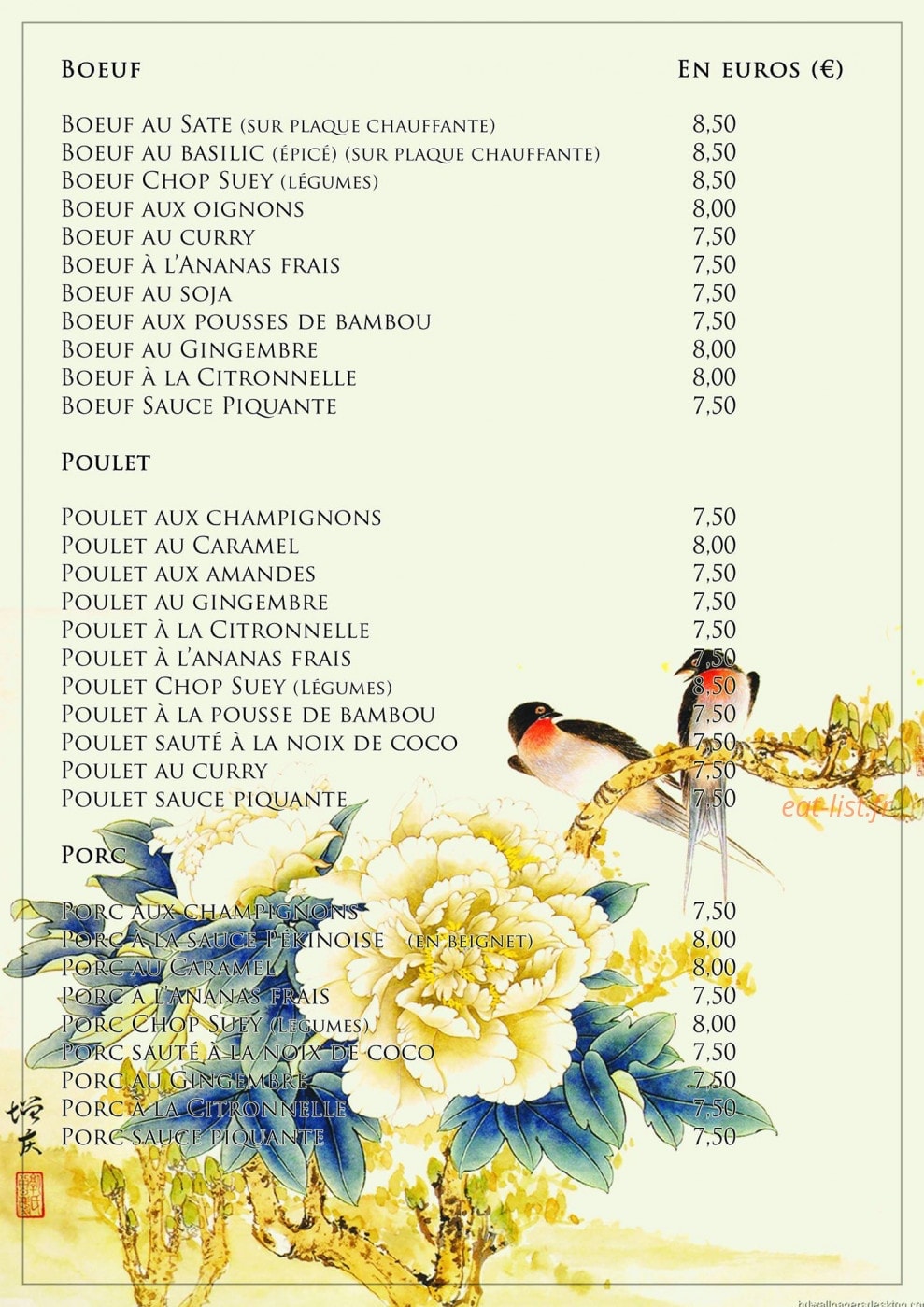 Nuit de Saigon — carte page 5