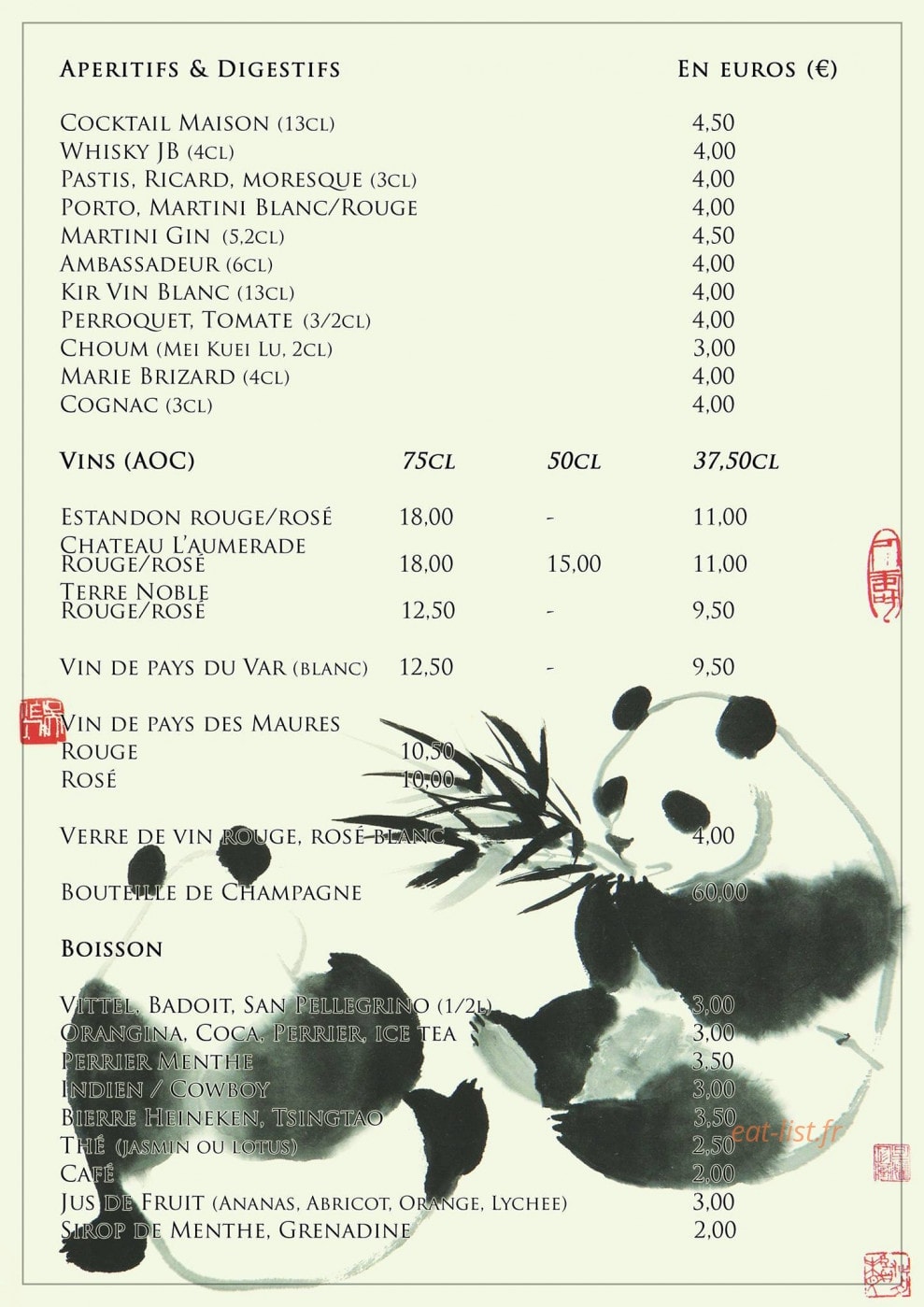 Nuit de Saigon — carte page 7