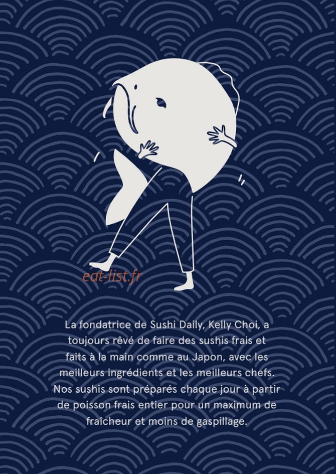Sushi Daily — carte page 6