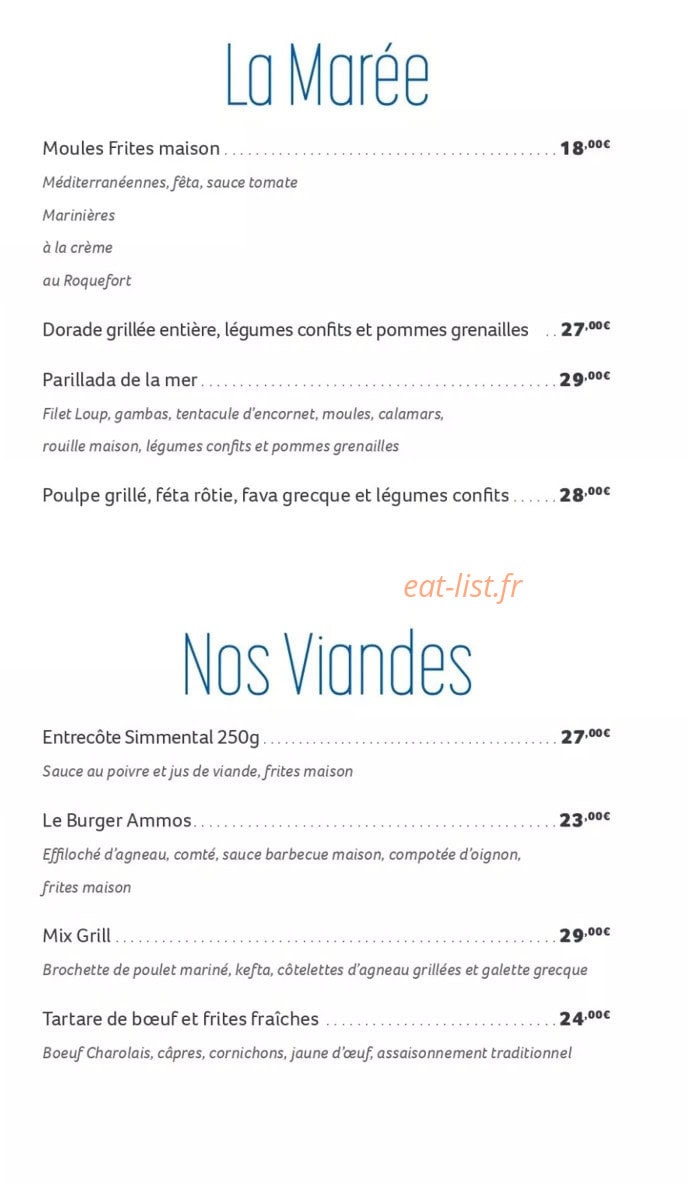 Ammos — carte page 3
