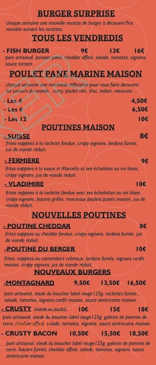 Burgers Twister — carte page 4