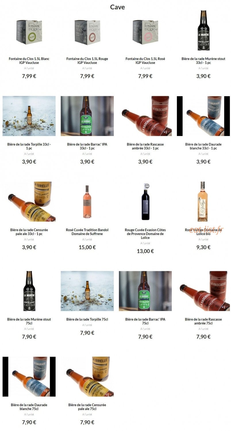 Gekko Gourmet — carte page 8