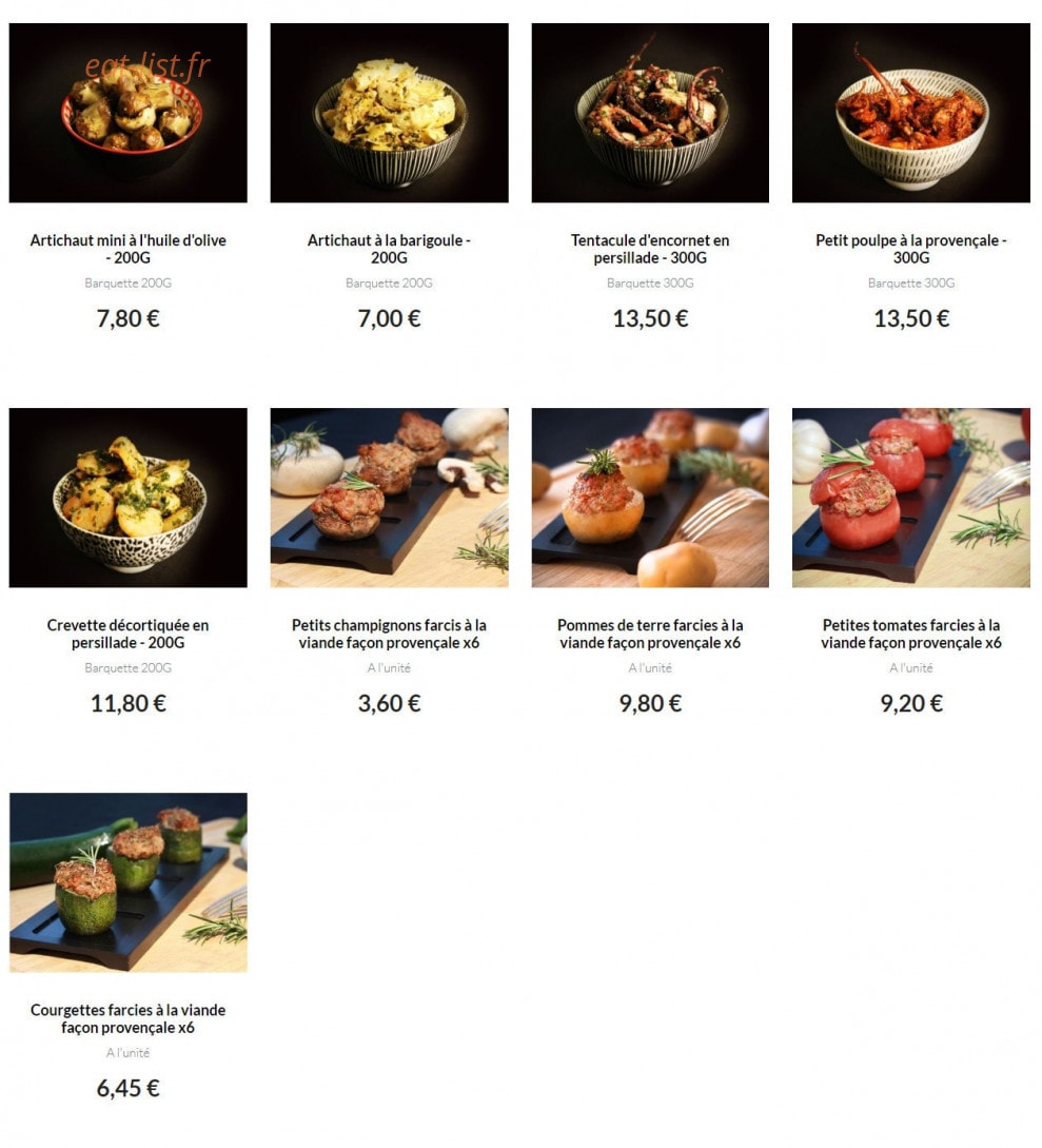 Gekko Gourmet — carte page 4