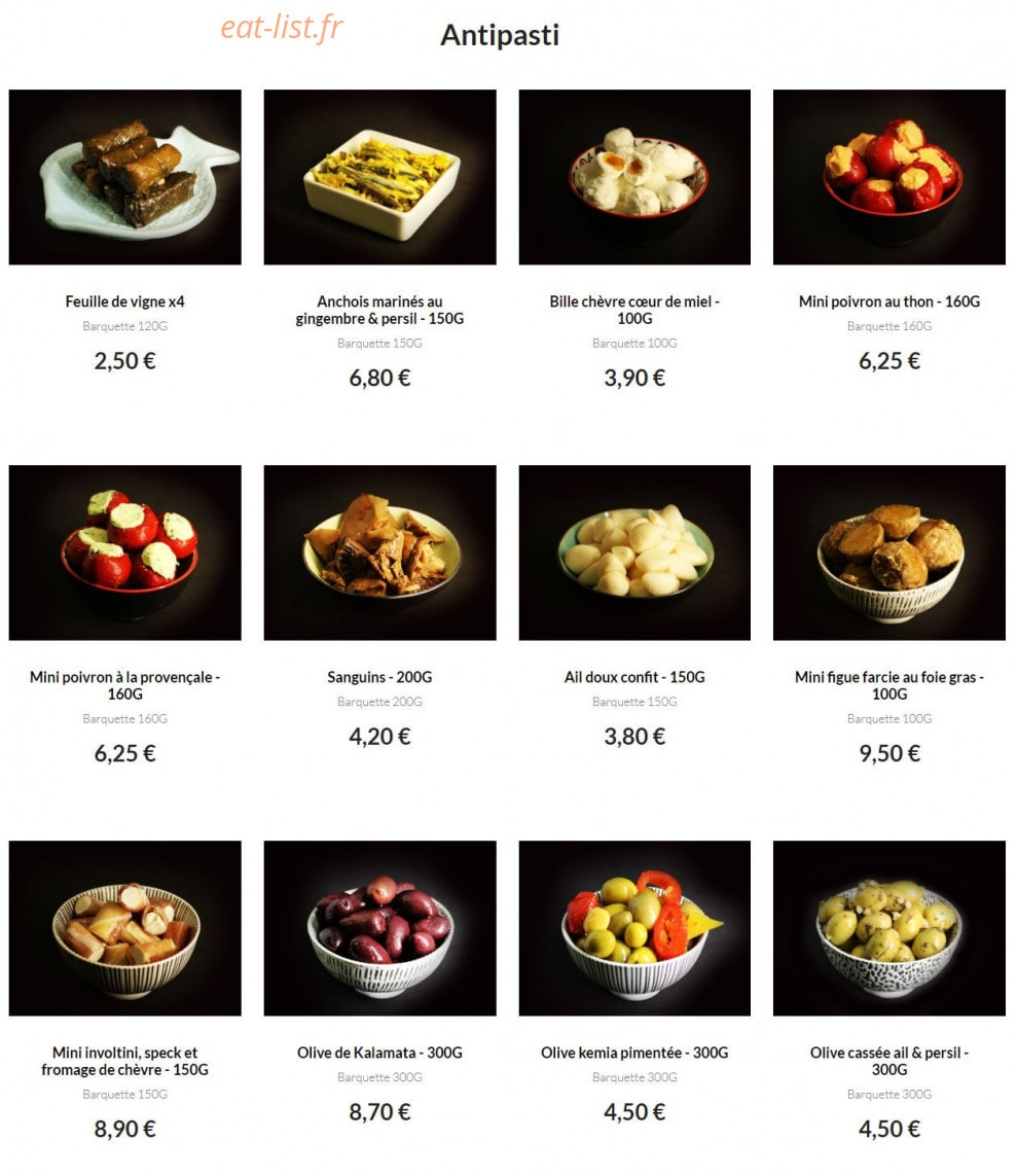 Gekko Gourmet — carte page 3