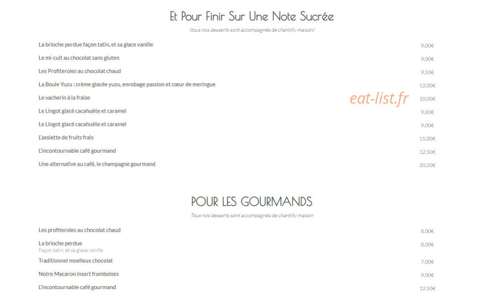 Le 10 Plage — carte page 4