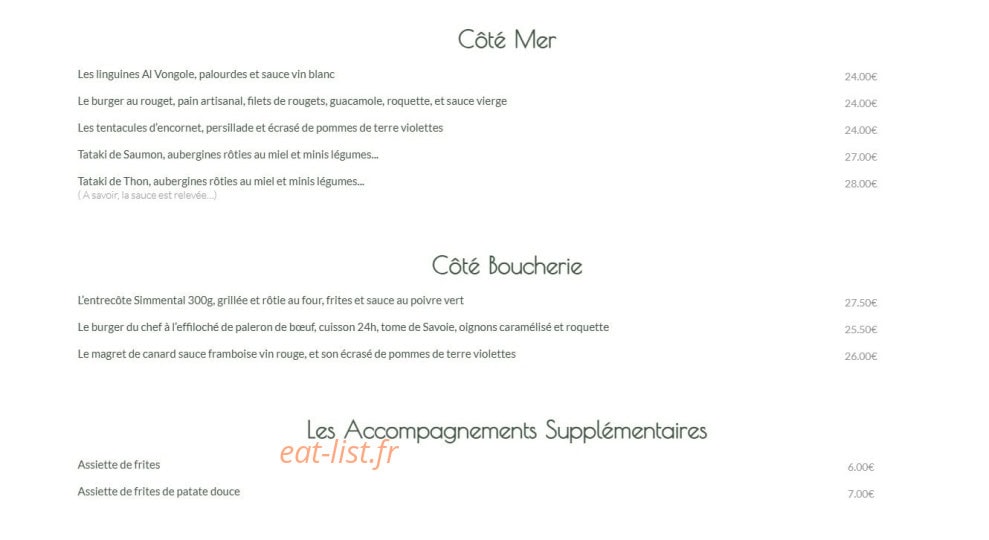 Le 10 Plage — carte page 3
