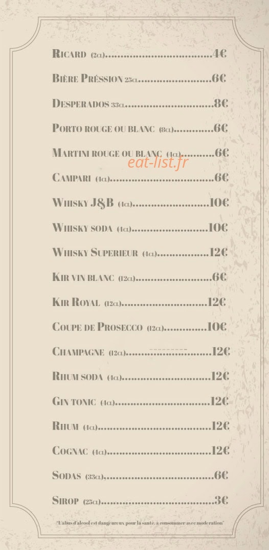 Le Clou du Zèbre — carte page 9
