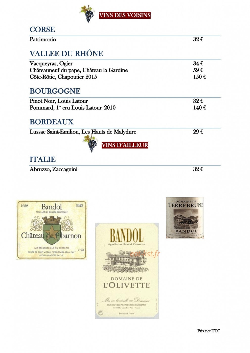 Le Parc — carte page 4