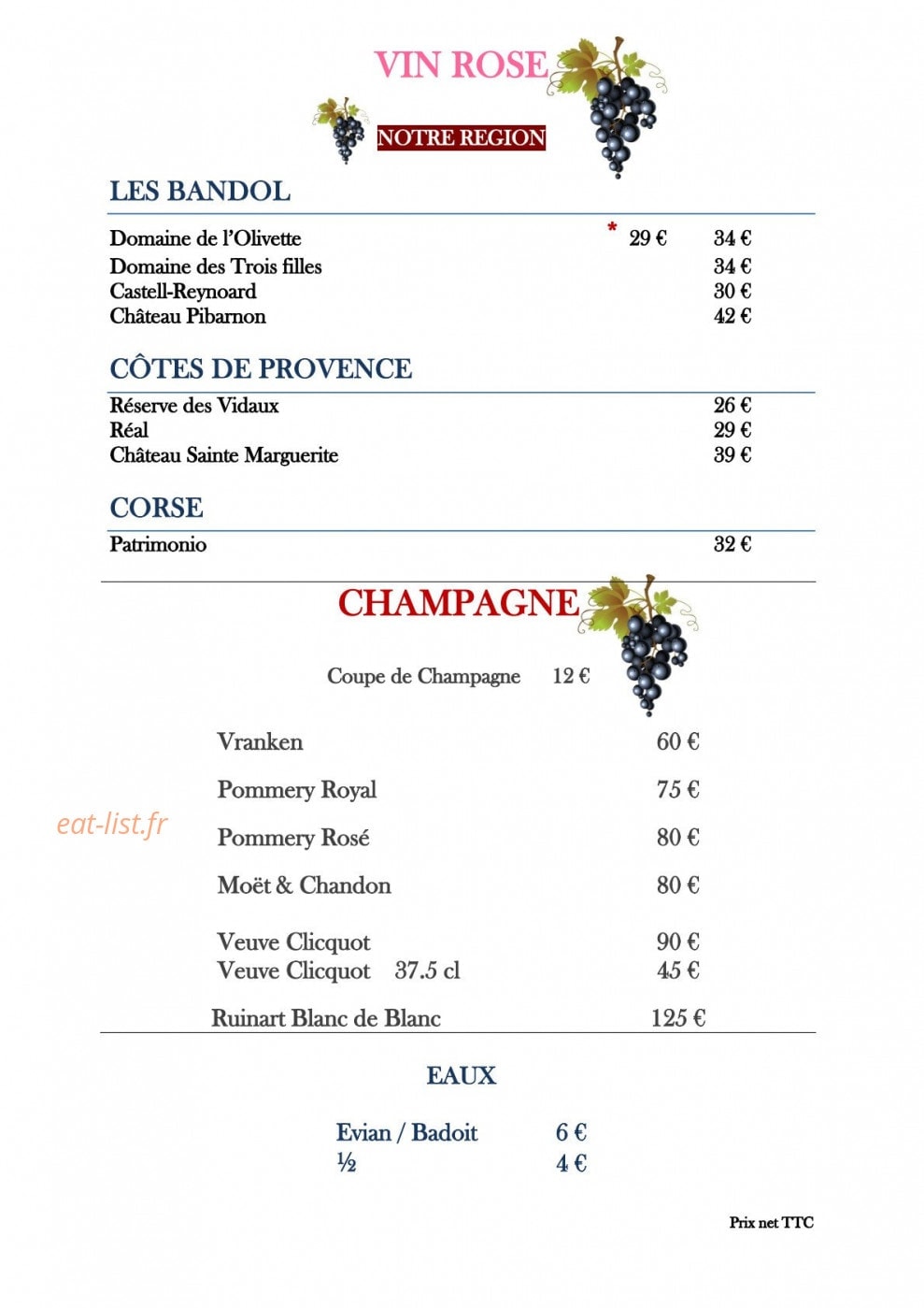 Le Parc — carte page 6