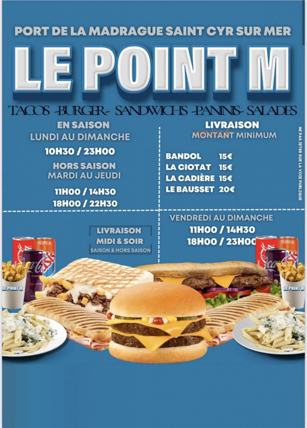 Le point M — carte page 1