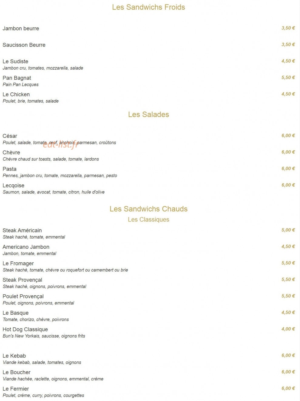 Le QG — carte page 1