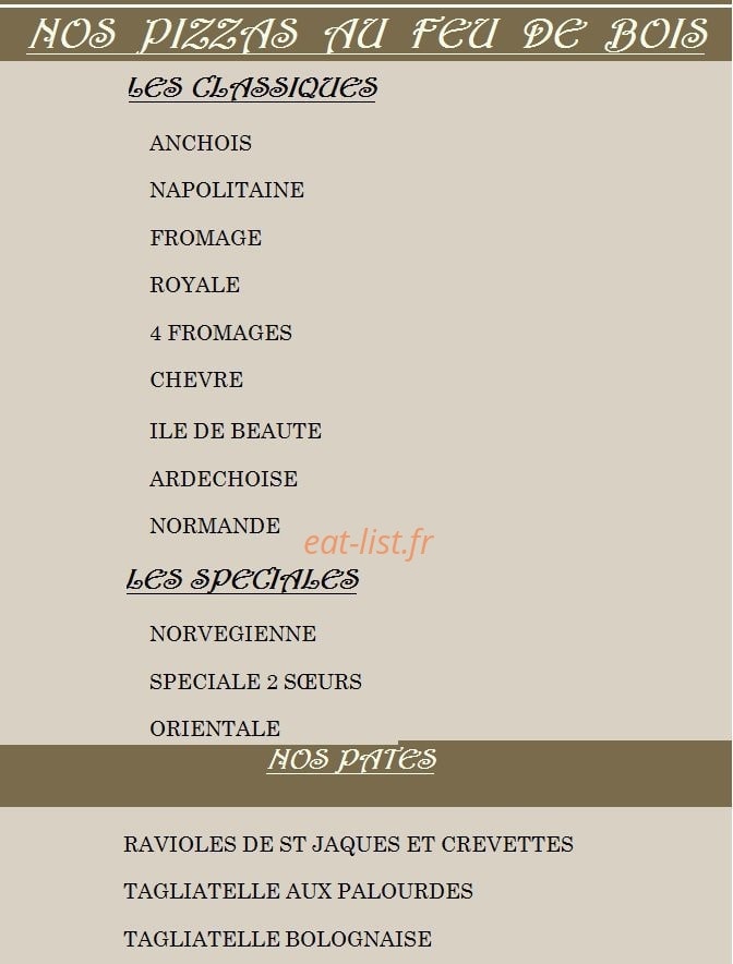 Les 2 soeurs — carte page 2